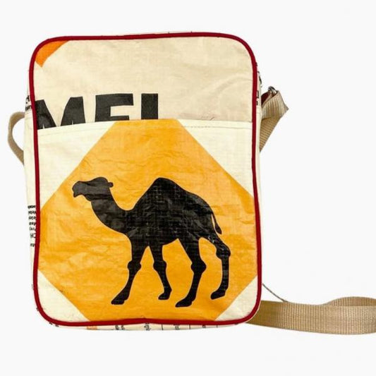 CAMEL CEMENT CROSSBODY BAG