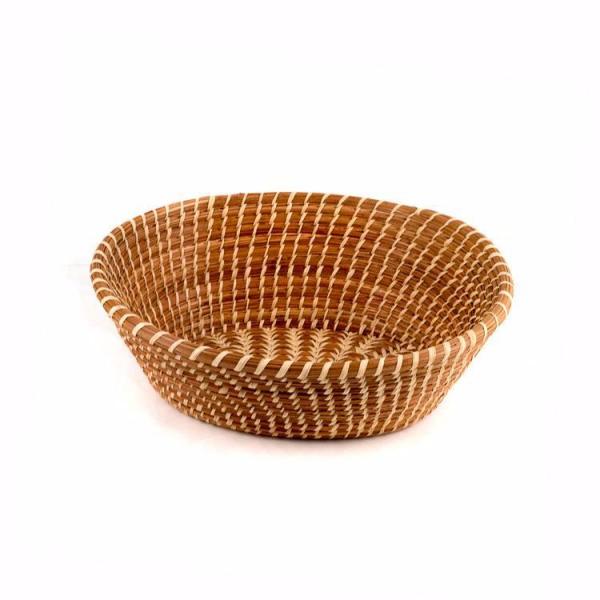 OVAL PINE NEEDLE BASKET