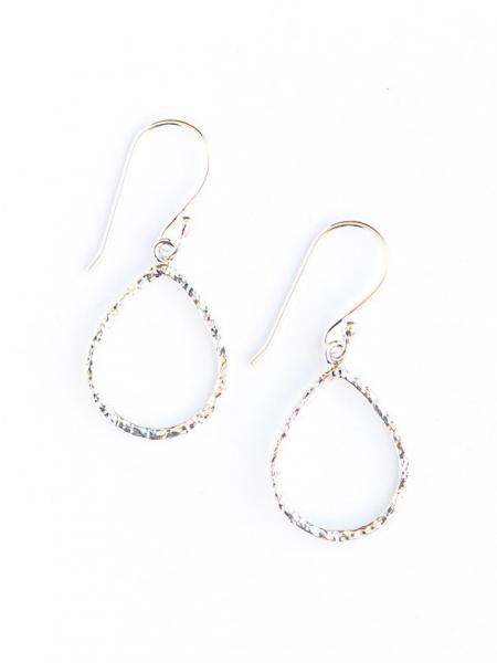 STERLING SILVER TEARDROP EARRINGS