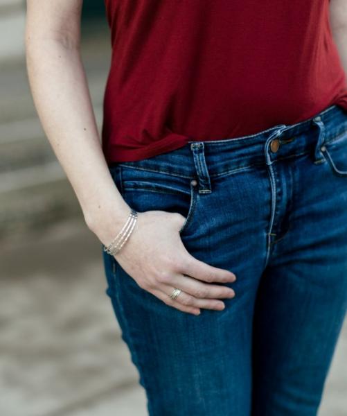 TEXTURED LINES CUFF