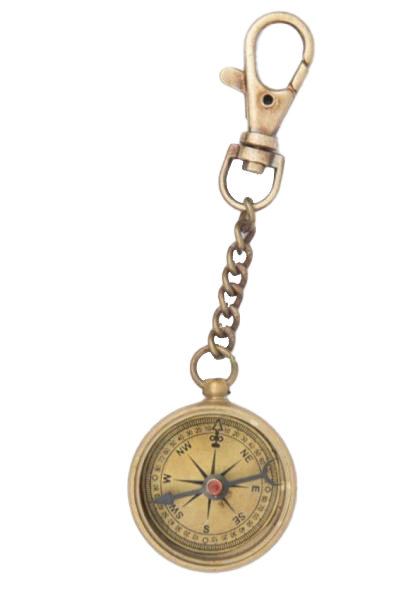 COMPASS KEY CHAIN