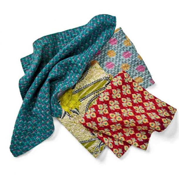 KANTHA NAPKINS X4