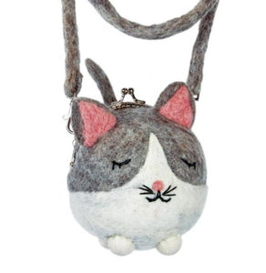 BASHFUL KITTY PURSE