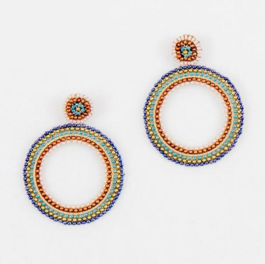 DUSK OPEN CIRCLE EARRINGS