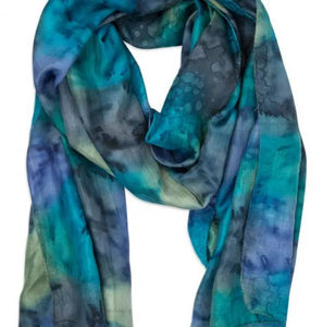 PAINTED WATERFALL SCARF