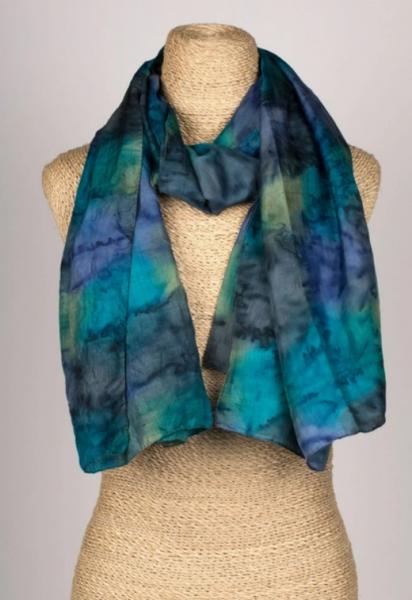 PAINTED WATERFALL SCARF