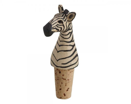 ZEBRA BOTTLE STOPPER