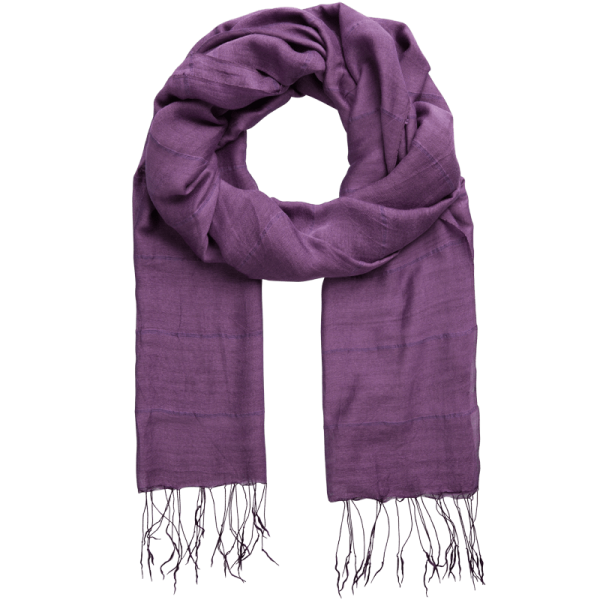 ACAI SILK AND LINEN SCARF