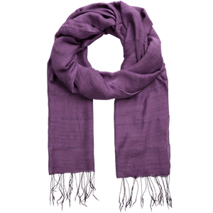 ACAI SILK AND LINEN SCARF